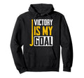 Field Hockey Victory Is My Goal Hoodie - Casual Everyday Wear for Adults