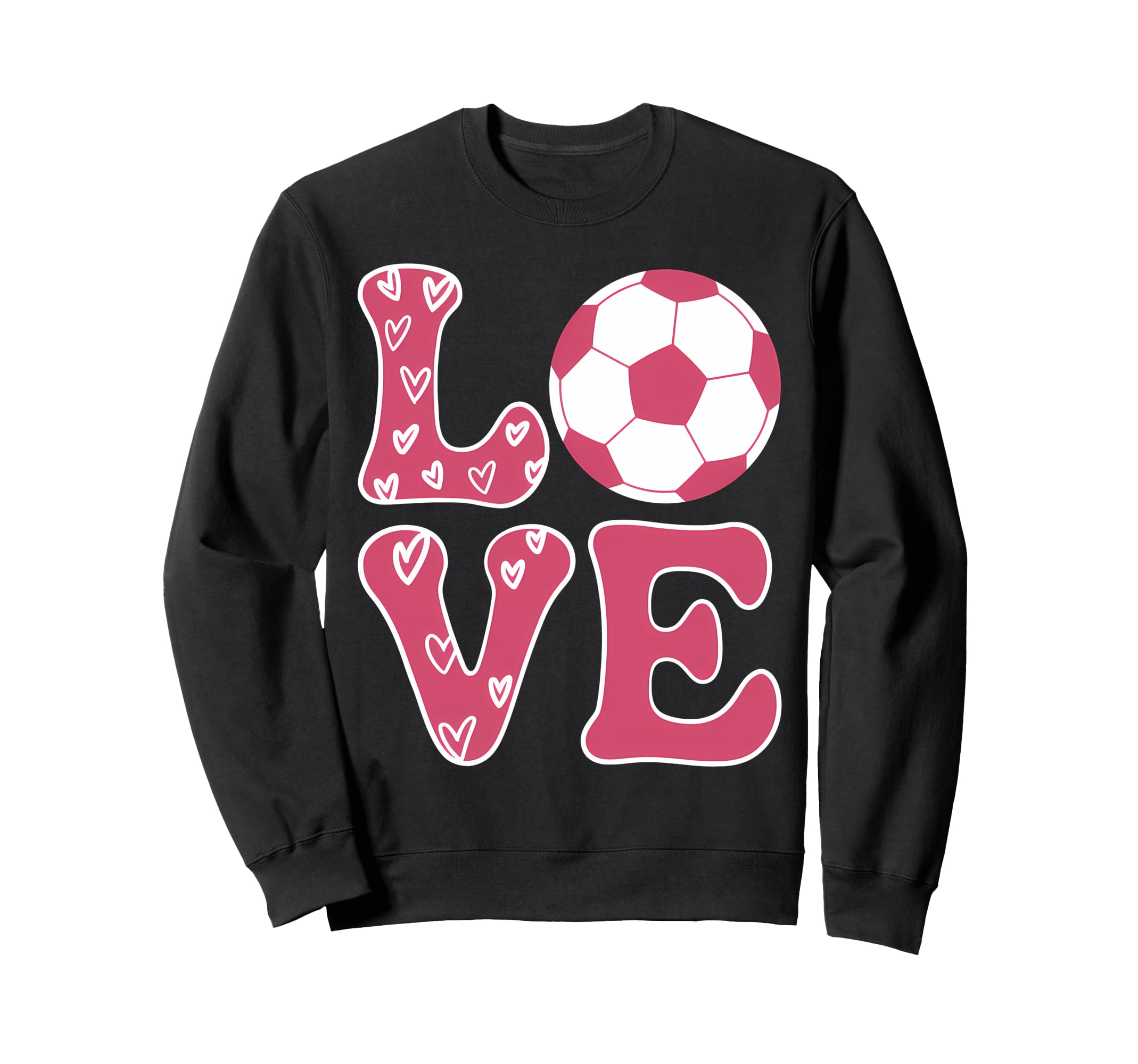 Soccer Players Funny Soccer Lover Sweatshirt - Minimalist Print Men Women