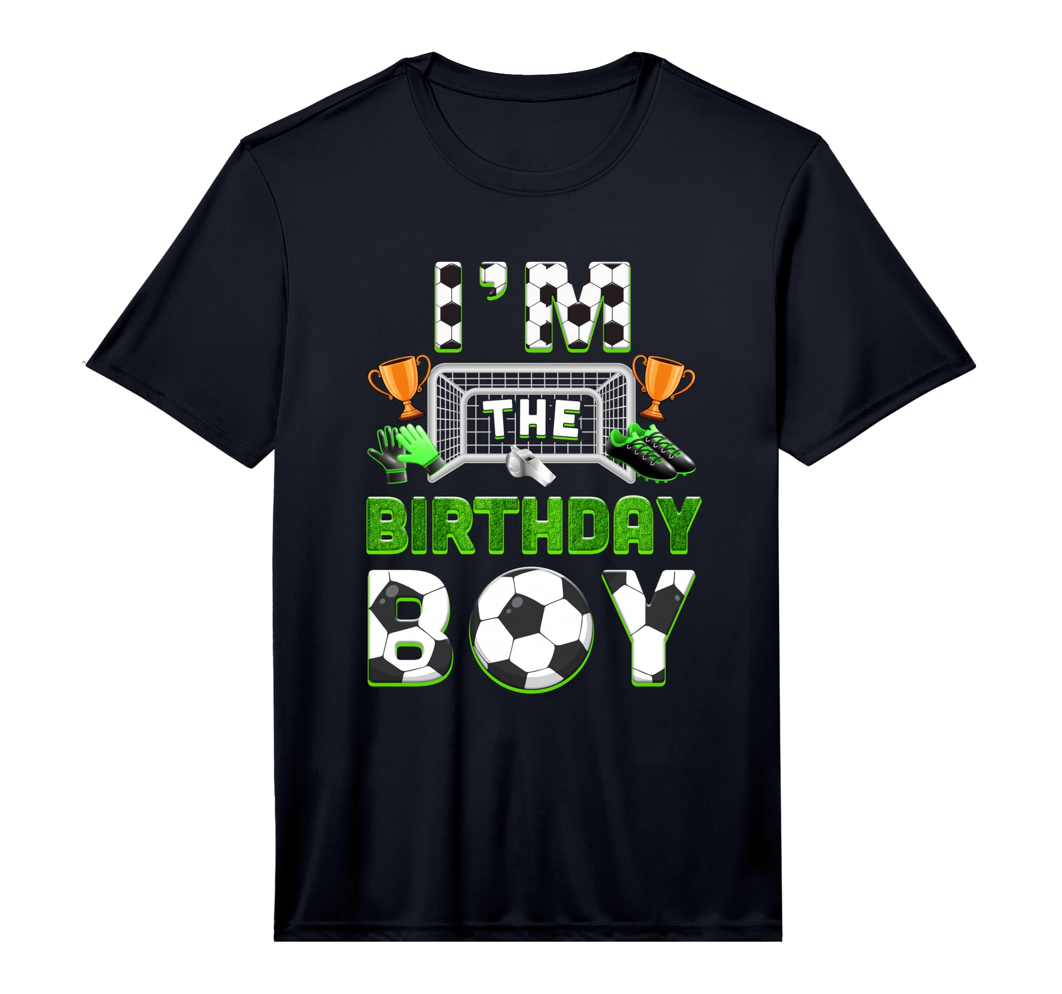Im Birthday Soccer Family Matching T-Shirt - Fun Novelty Design for Adults