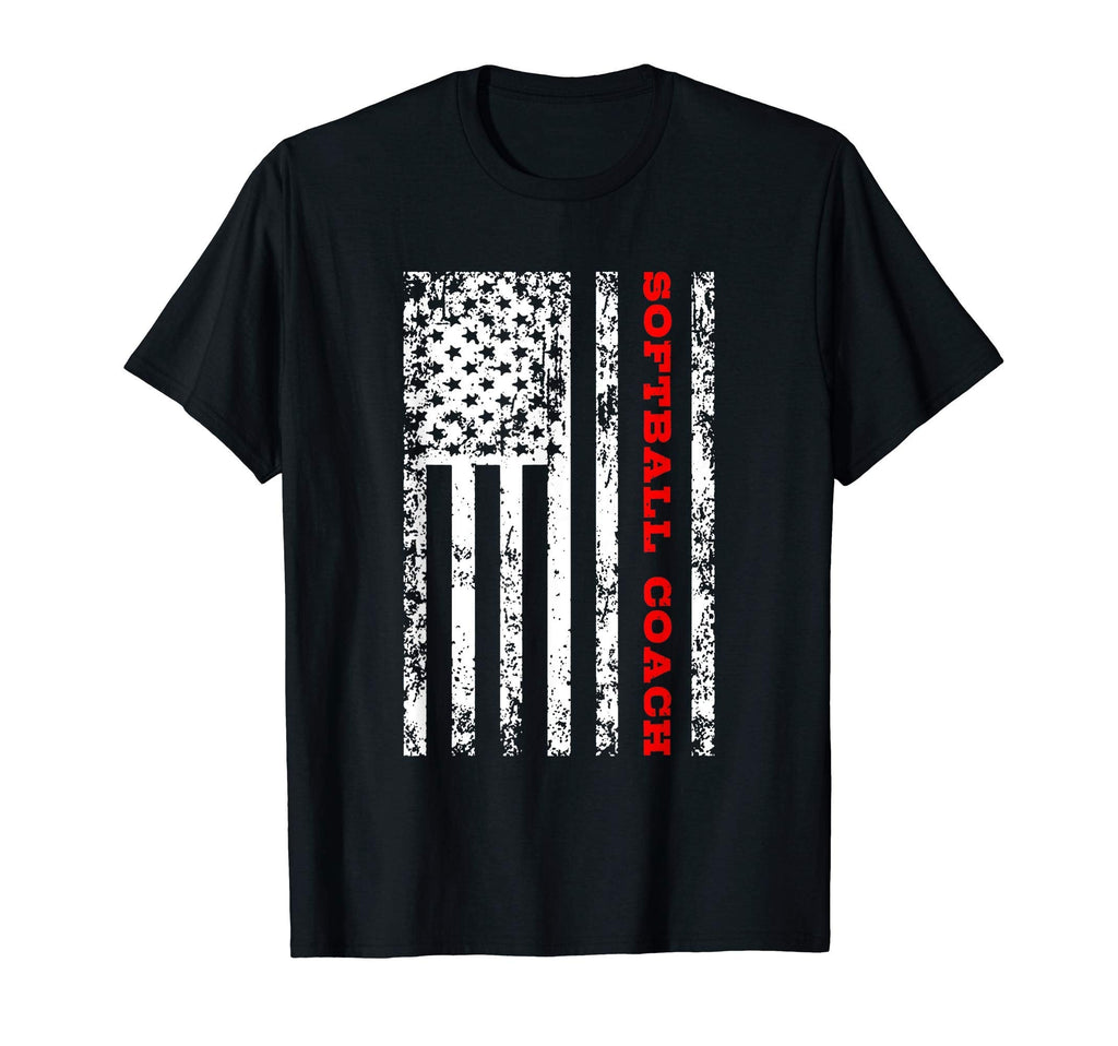 Softball Coach T-Shirt - Graphic Print for Adults