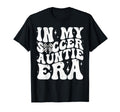 Soccer Auntie Funny Coquette Bow T-Shirt - Casual Everyday Wear Men Women