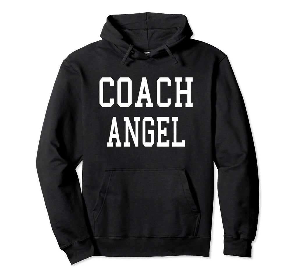Coach Angel Custom Football Soccer Hoodie - Minimalist Print Unisex