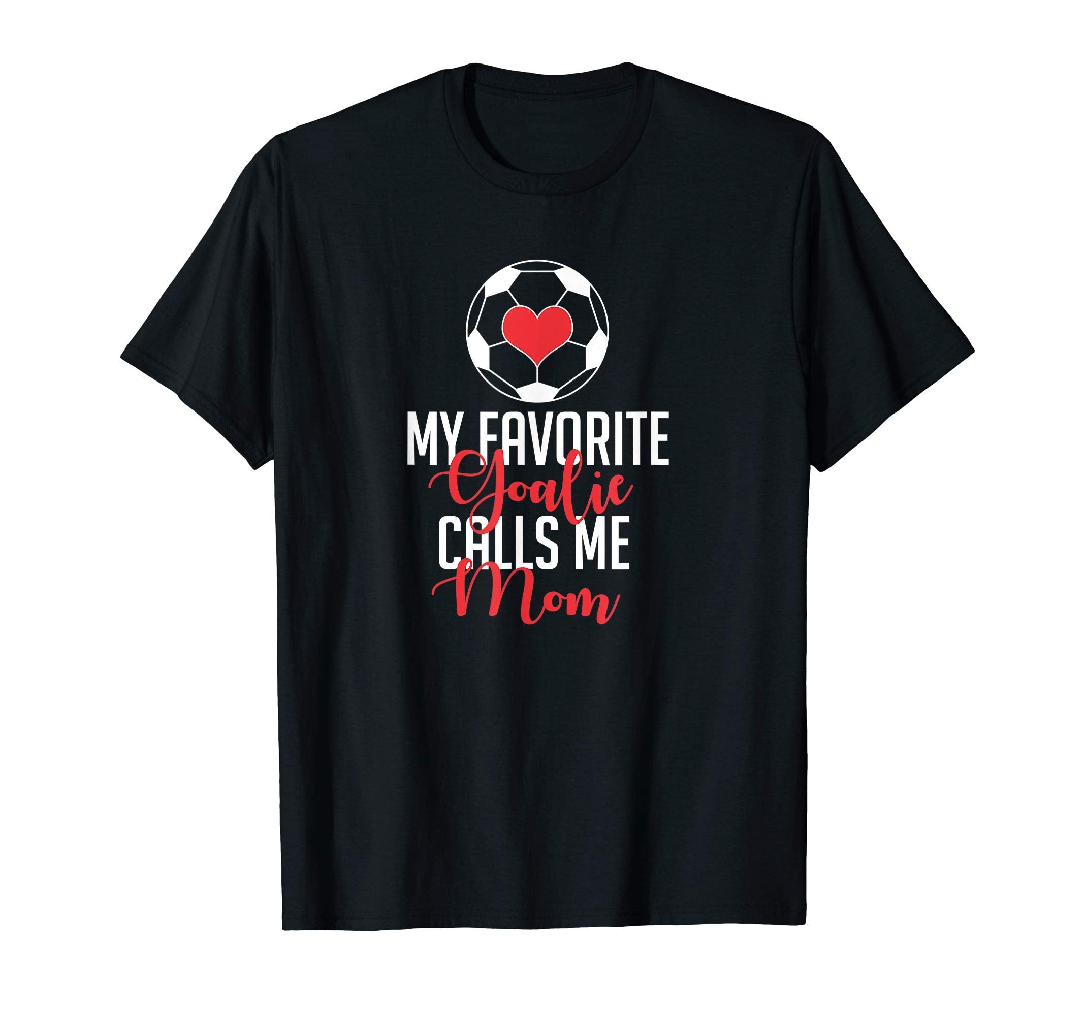 Soccer Player Football Game Goalie Mommy T-Shirt - Custom Art Print Unisex