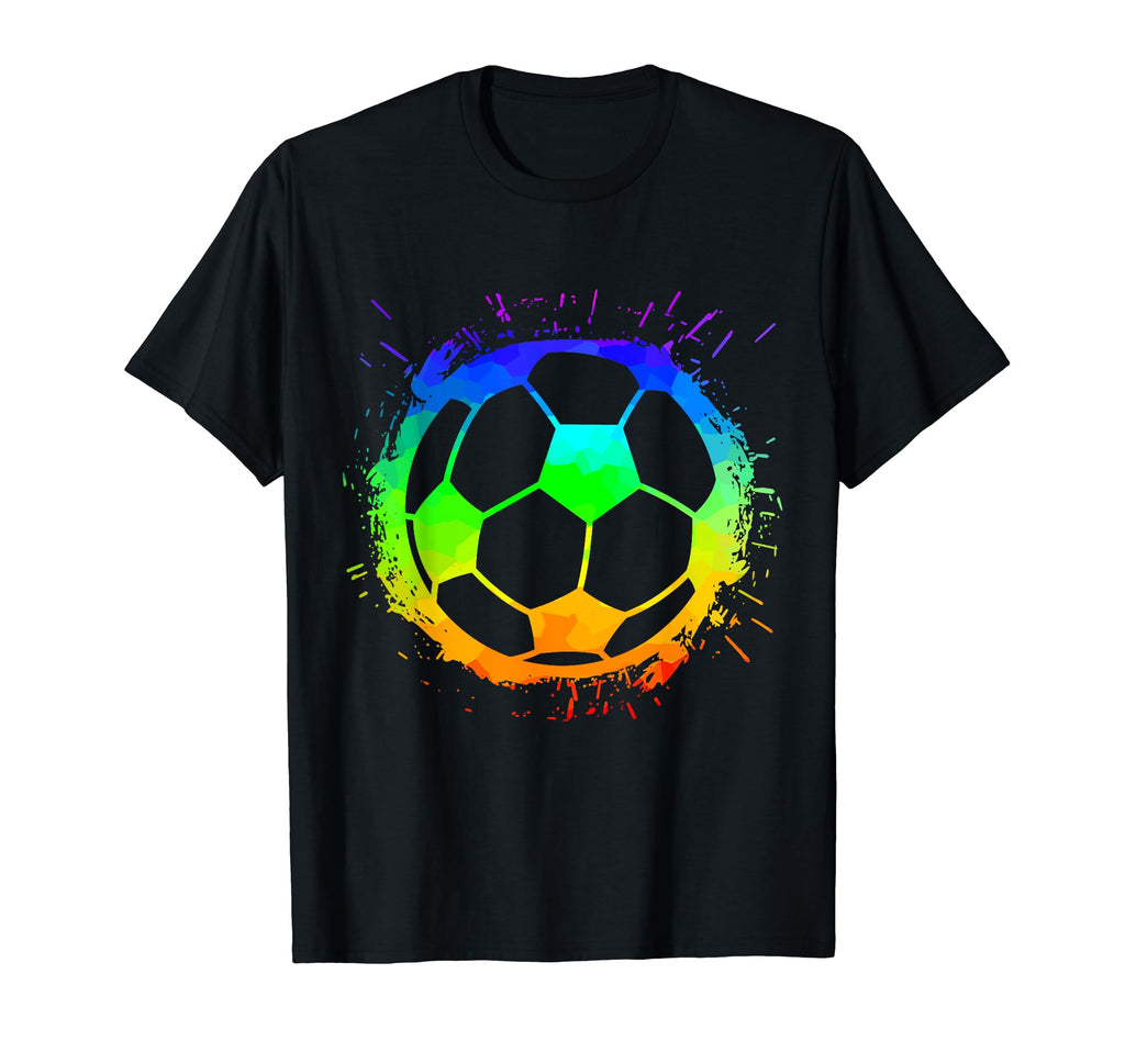Soccer Player Ball Sports T-Shirt - Casual Everyday Wear Men Women