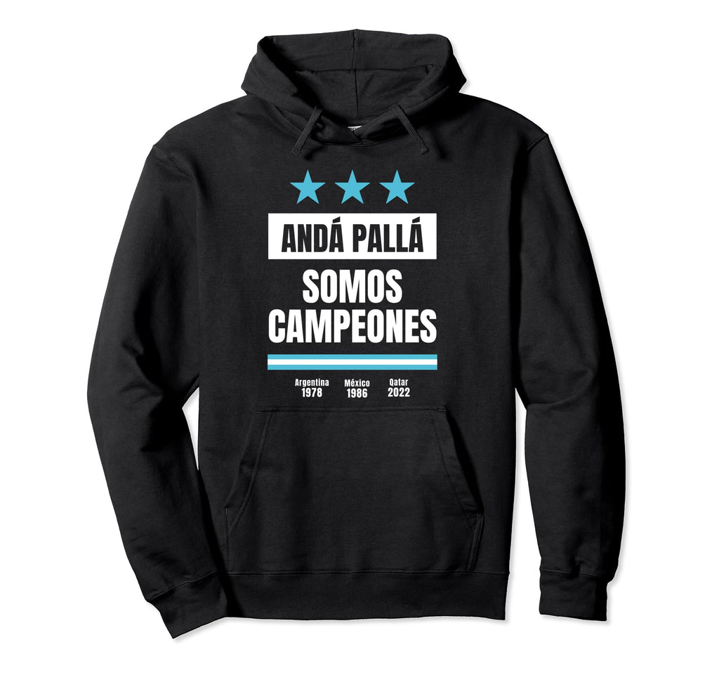 Argentina World Champion 2022 Soccer Hoodie - Streetwear Style for Adults