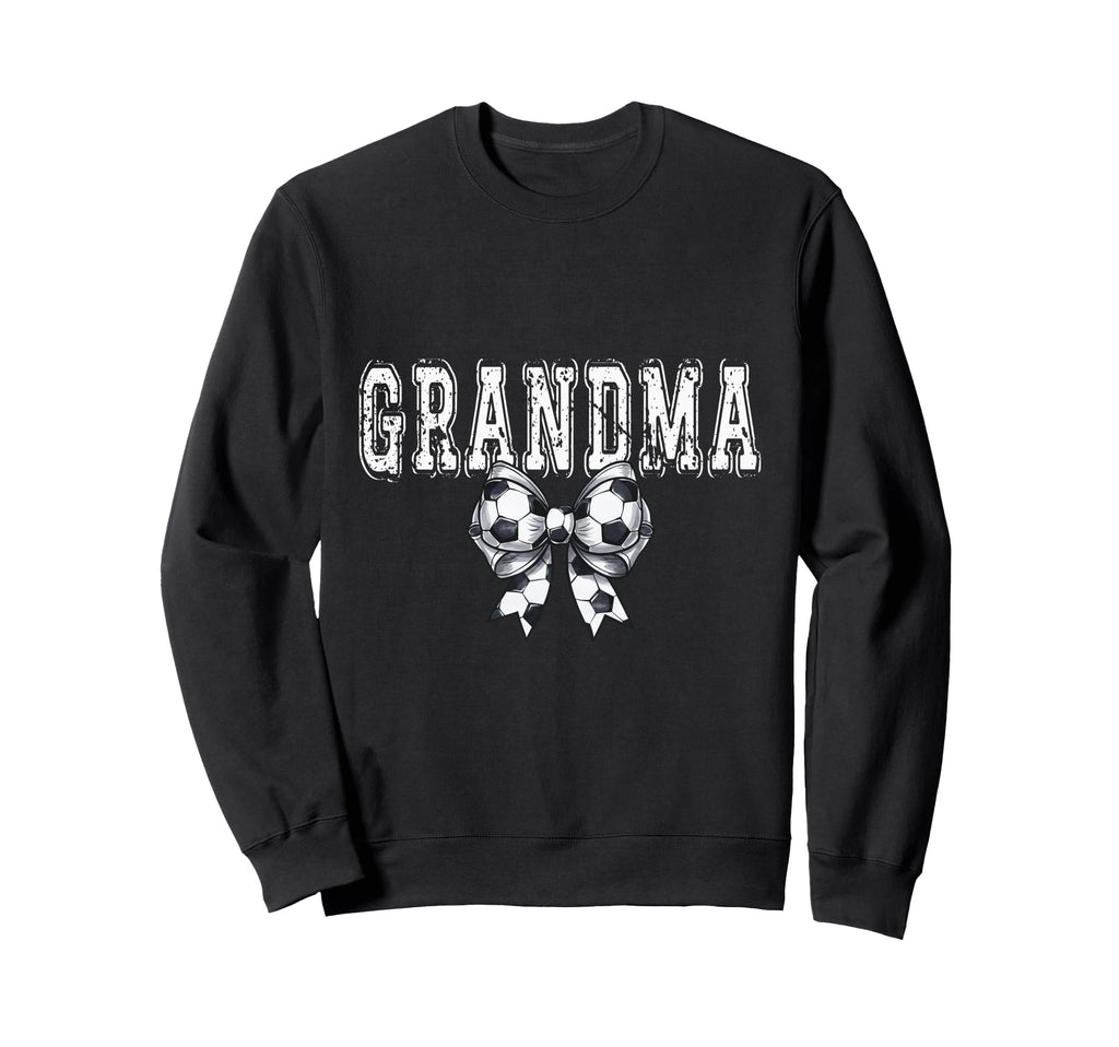 Coquette Soccer Grandma Spirit Sweatshirt - Aesthetic Graphic for Adults