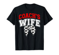Soccer Coachs Wife Coquette Wife Soccer T-Shirt - Custom Art Print Unisex