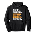 Goalie Goalkeeper Soccer Football Player Hoodie - Unique Graphic Men Women