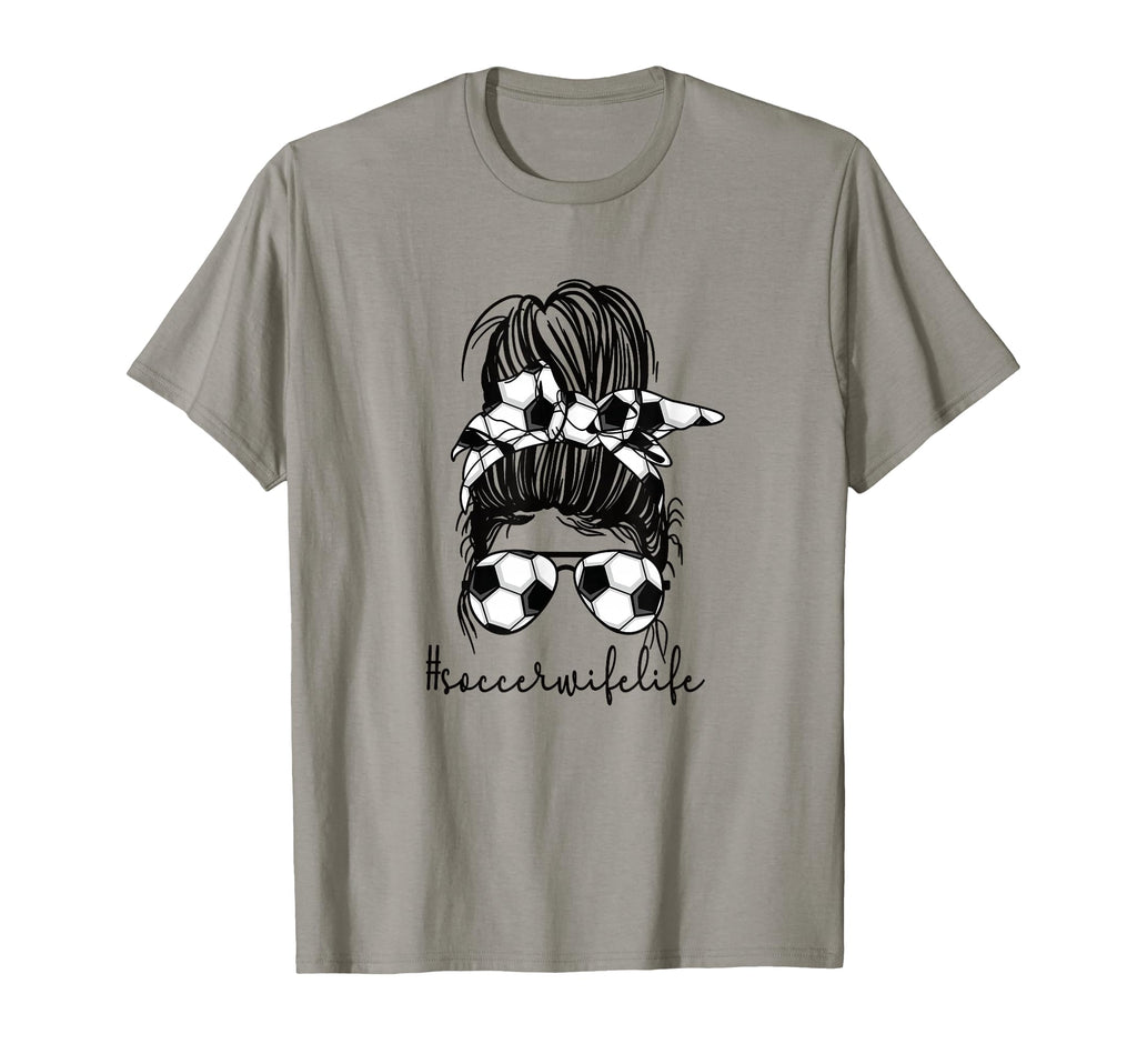 Soccer Wife Life Best Soccer Player T-Shirt - Casual Everyday Wear Unisex