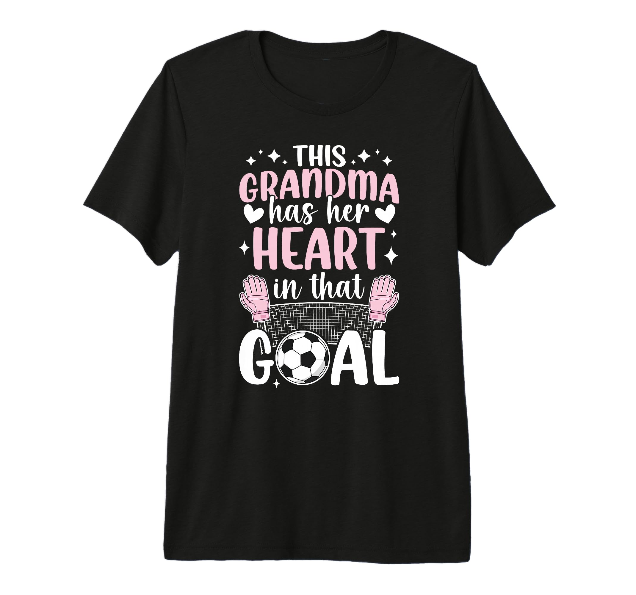 Proud Soccer Goalie Grandma Soccer T-Shirt - Novelty Apparel for Adults