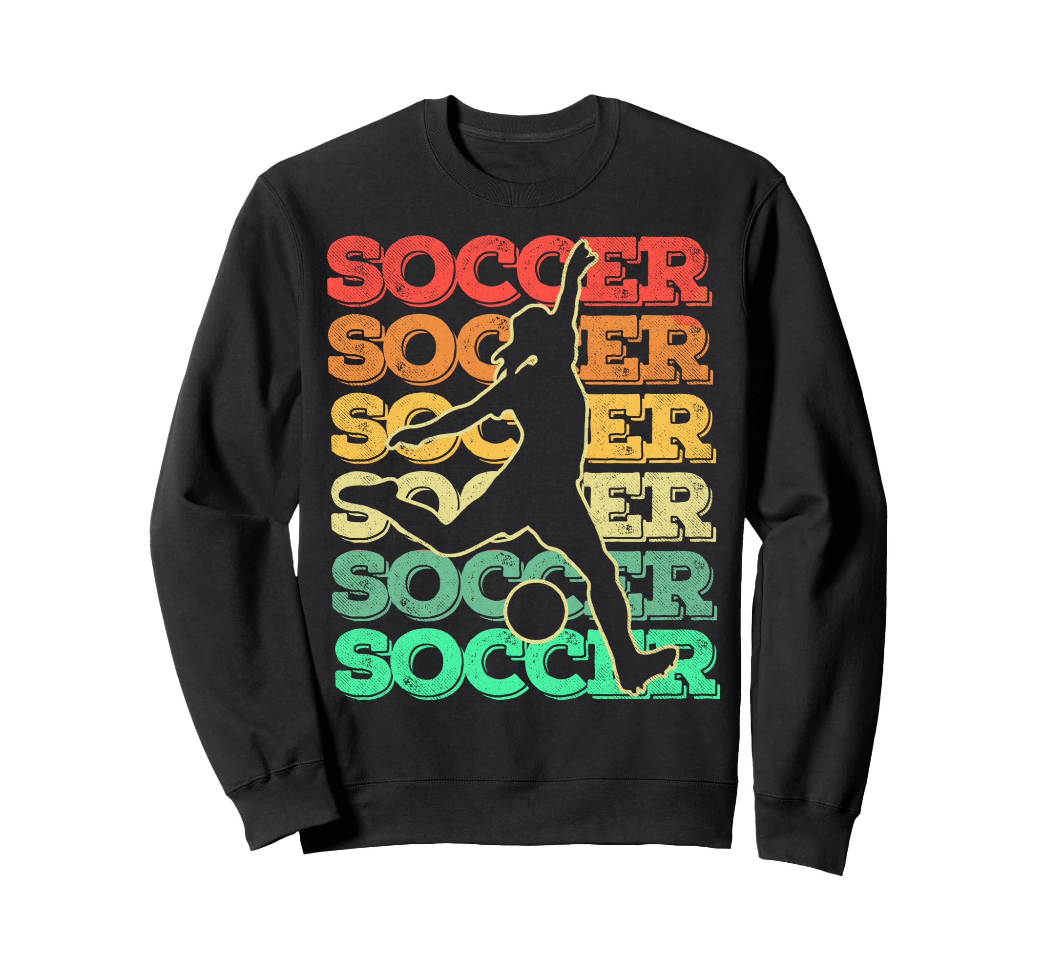 Soccer Goalie Player Fan Game Day Sweatshirt - Graphic Print Men Women