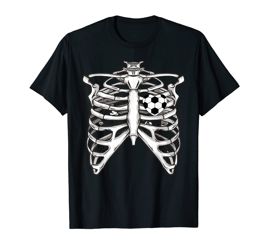 Soccer Game Day Skeleton Soccer Lover T-Shirt - Streetwear Style Unisex