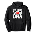 Football Its My Dna Funny Soccer Lover Hoodie - Custom Art Print Men Women