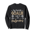 My Favorite Goalie Calls Me Halmoni Sweatshirt - Graphic Print Men Women