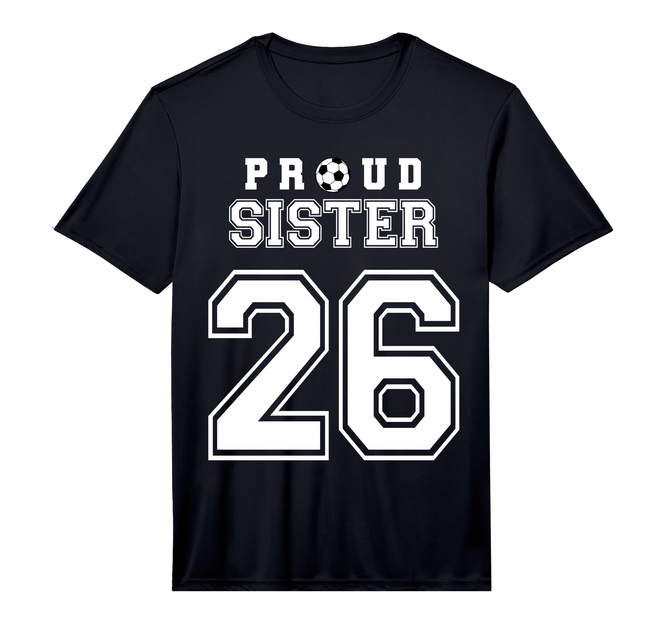 Number 26 Custom Proud Soccer Futbol T-Shirt - Custom Art Print Men Women