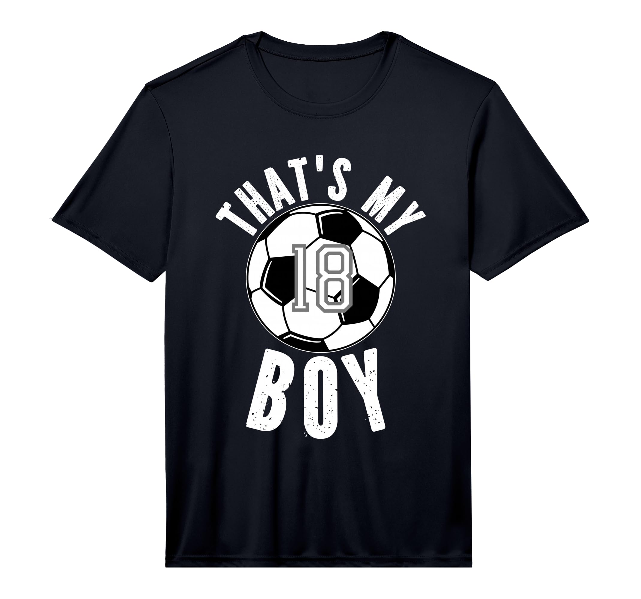 Thats My Number 18 Soccer T-Shirt - Aesthetic Graphic for Adults
