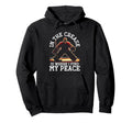 Crease Is Where I Find My Peace Hoodie - Casual Everyday Wear Men Women