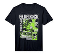 Mens Blue Lock Yoichi Isagi Split T-Shirt - Novelty Apparel for Adults