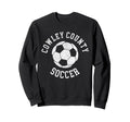 Cowley County Soccer Distressed 90S Sweatshirt - Streetwear Style Men Women