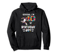 Goooal Im 10 I Building Blocks I 10Th Hoodie - Unique Graphic Men Women