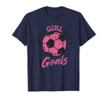This Has Goals Funny Football Soccer Player T-Shirt - Trendy Graphic Unisex