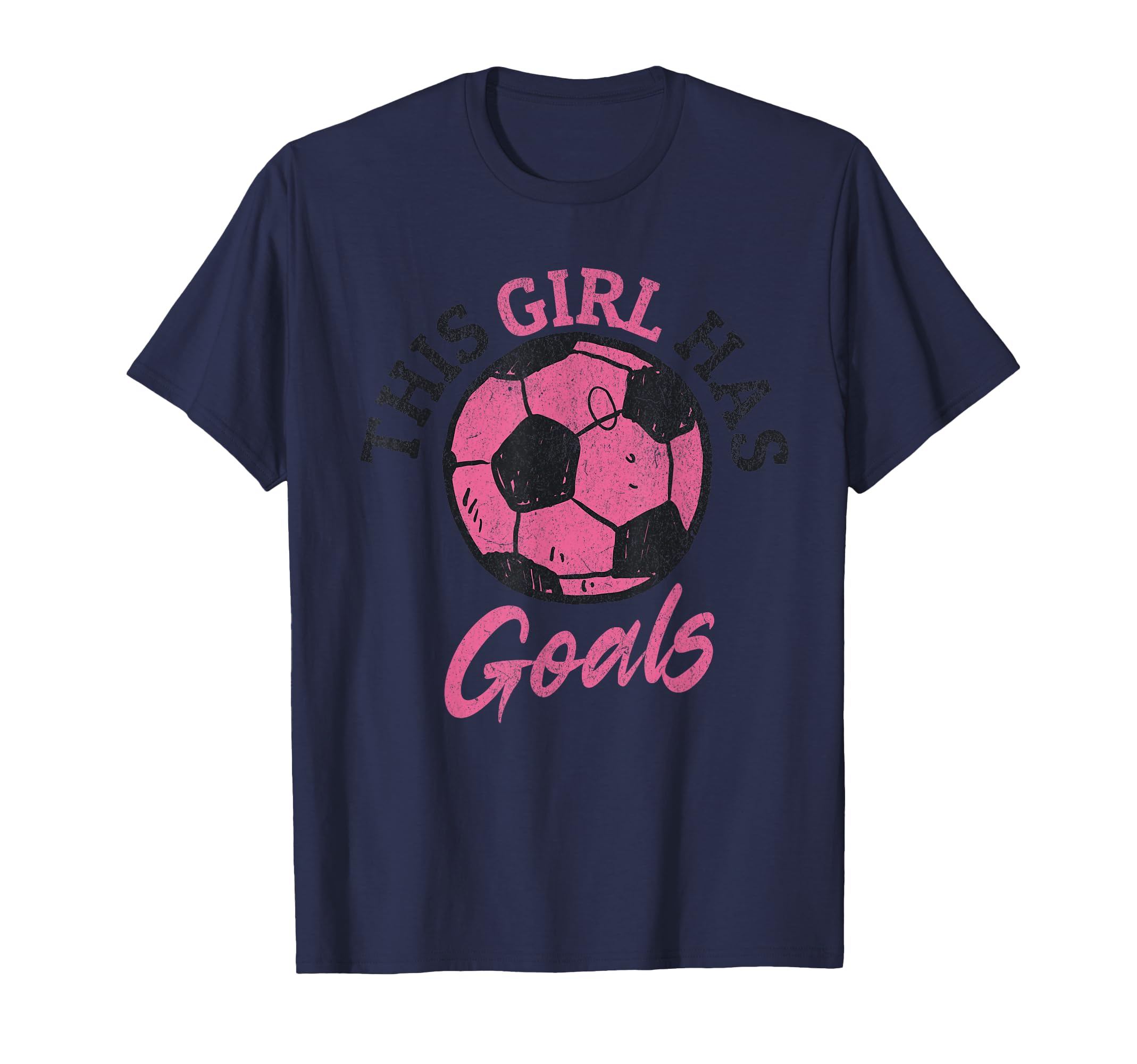This Has Goals Funny Football Soccer Player T-Shirt - Trendy Graphic Unisex