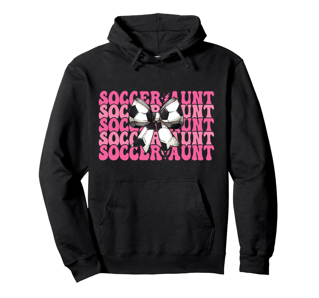Womens Coquette Bow Ribbon Soccer Sweatshirt - Streetwear Style Unisex