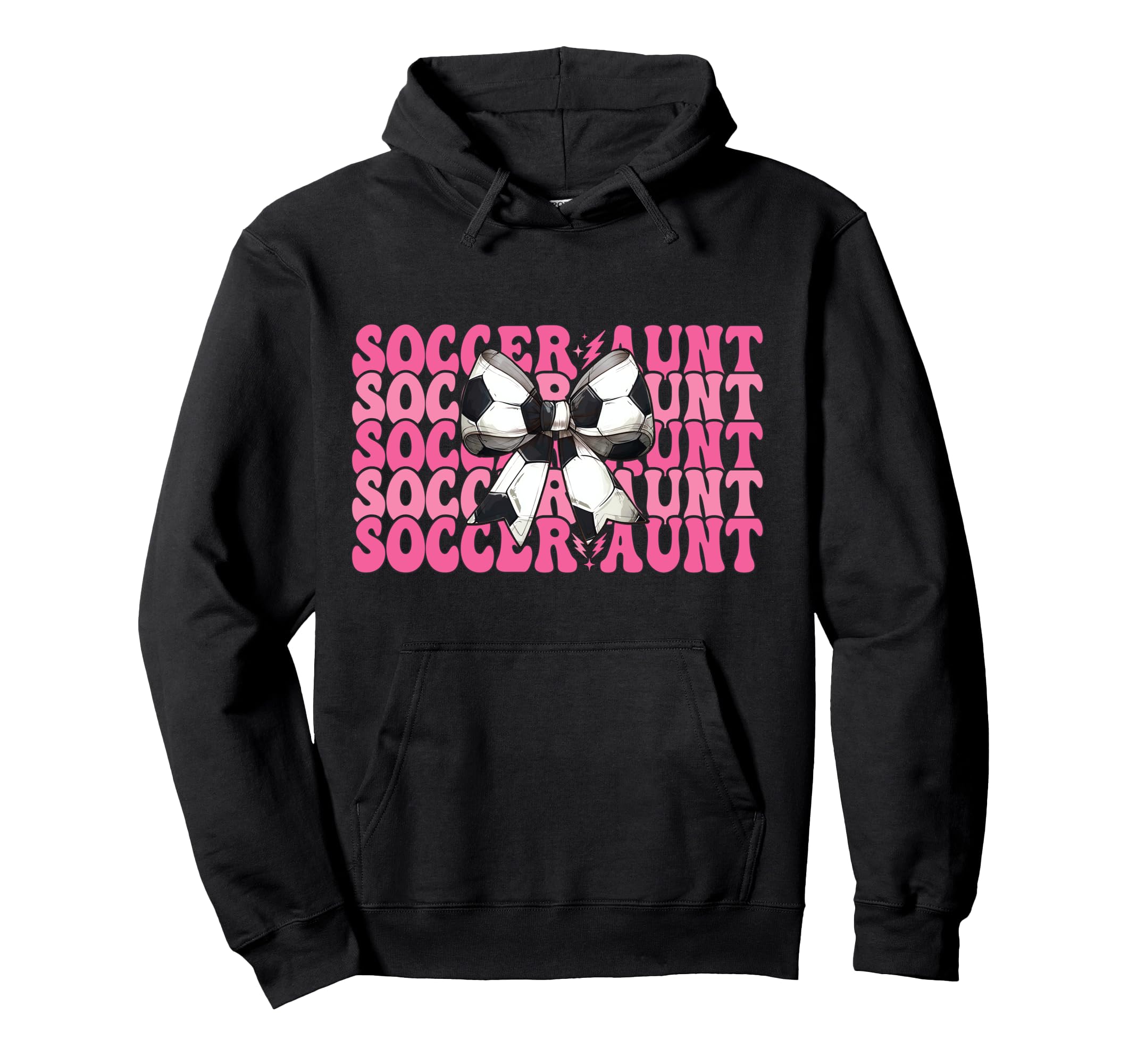Womens Coquette Bow Ribbon Soccer Sweatshirt - Streetwear Style Unisex