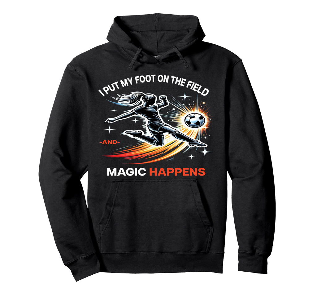 Funny Soccer Football Player Athlete Hoodie - Streetwear Style for Adults