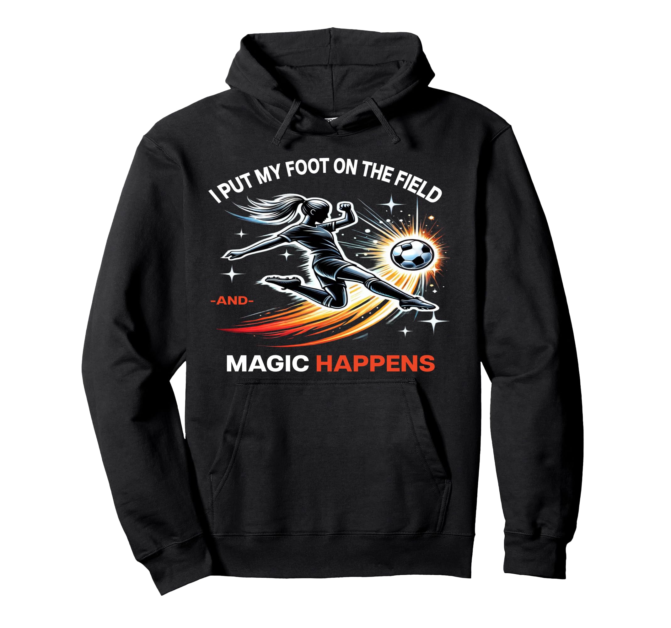 Funny Soccer Football Player Athlete Hoodie - Streetwear Style for Adults