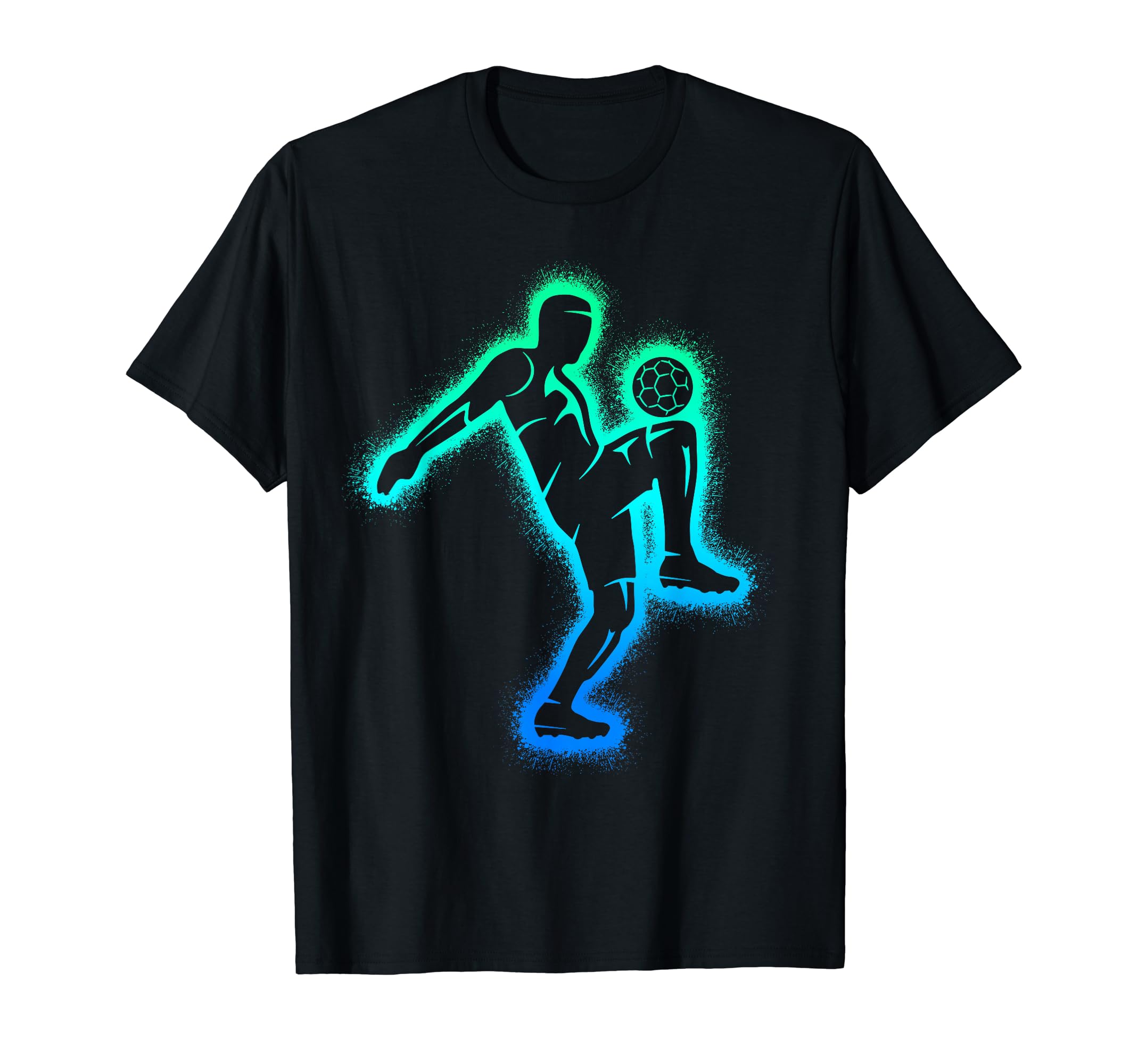 Soccer Game Futbol Team Soccer Player T-Shirt - Aesthetic Graphic Unisex