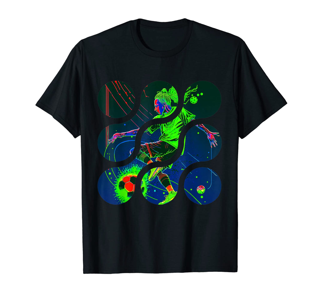 Streetwear Vibes Aesthetic Soccer T-Shirt - Unique Graphic for Adults