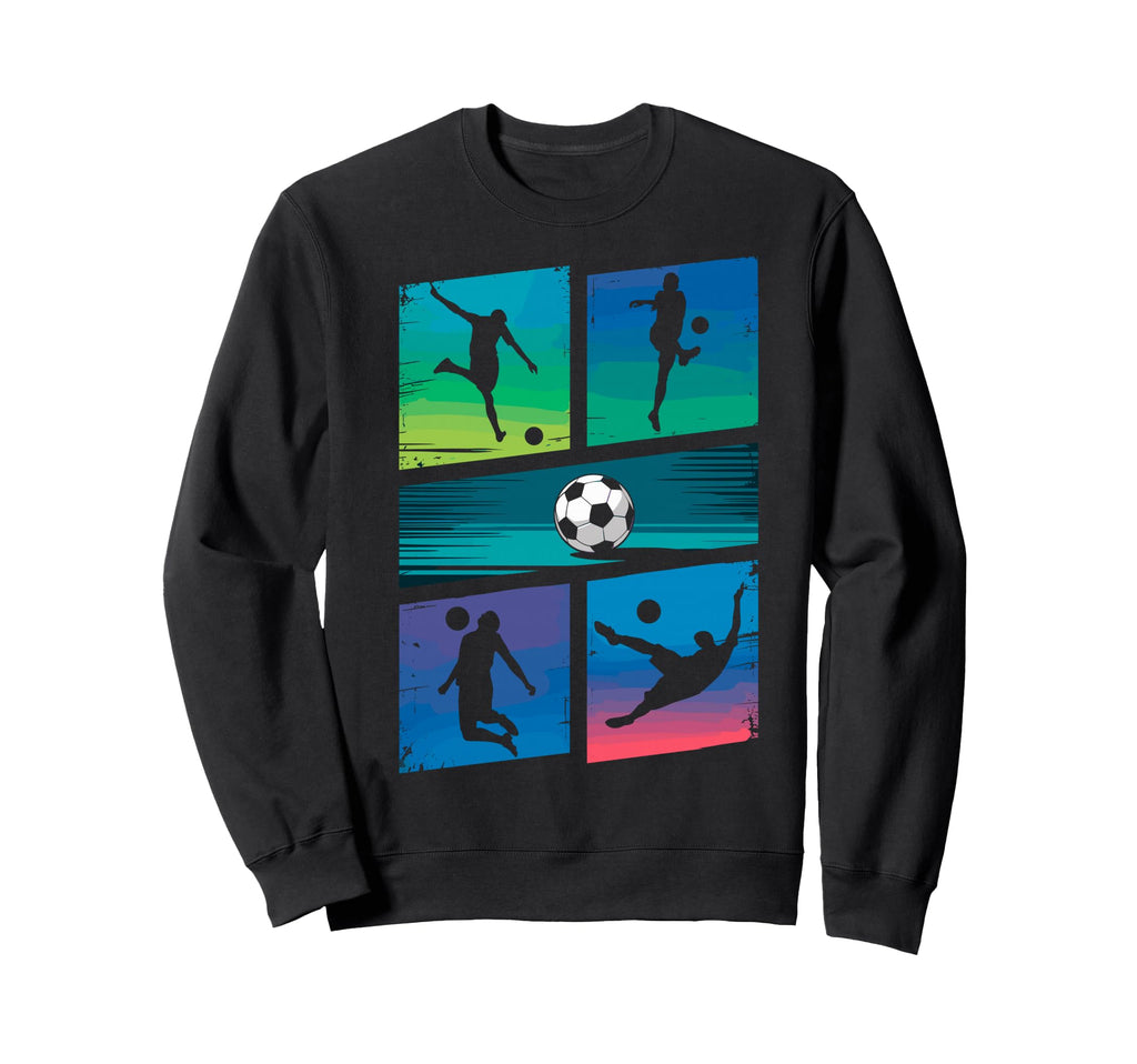 Soccer Goalie Player Fan Game Sweatshirt - Casual Everyday Wear for Adults