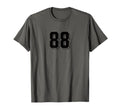 Number 88 80S 90S Soccer Team Jersey T-Shirt - Minimalist Print Men Women