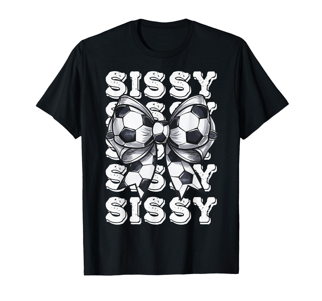 Coquette Soccer Sissy Matching Family T-Shirt - Trendy Graphic for Adults