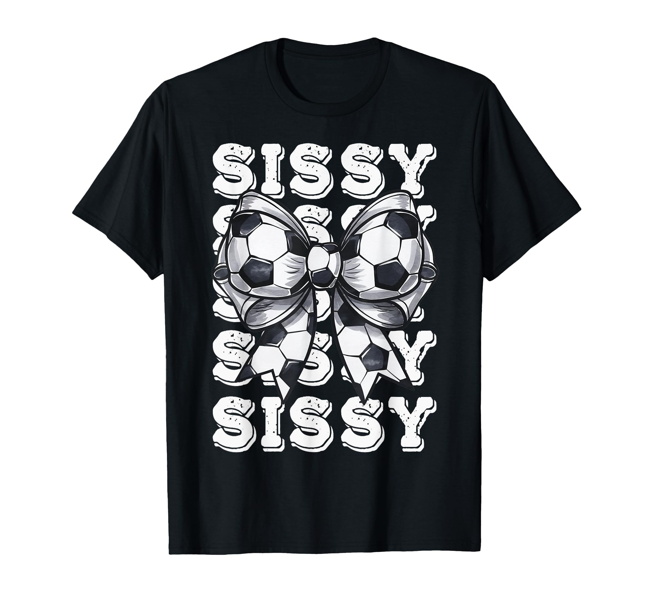 Coquette Soccer Sissy Matching Family T-Shirt - Trendy Graphic for Adults