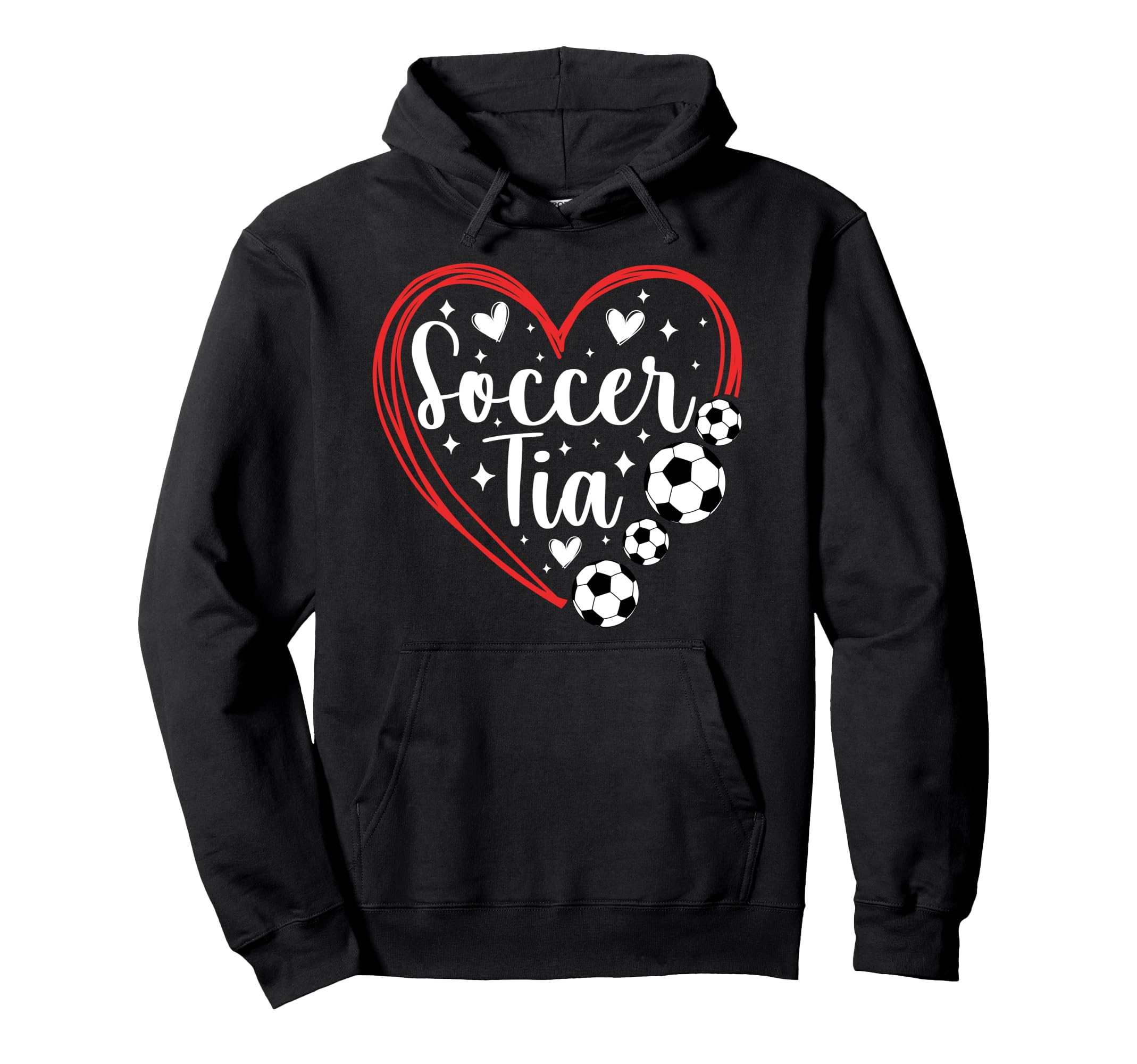 Soccer Tia Heart Tia Soccer Player Tia Hoodie - Novelty Apparel Unisex