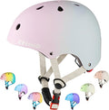 Kids Bike Helmet,Toddler Skateboard Helmets for Ages 2-3-5-8-14 Years Boys Girls，Adjustable Multi-Sport Bicycle Skateboarding Football Roller Skating Scooter Rollerblade Balance Bike Helmet