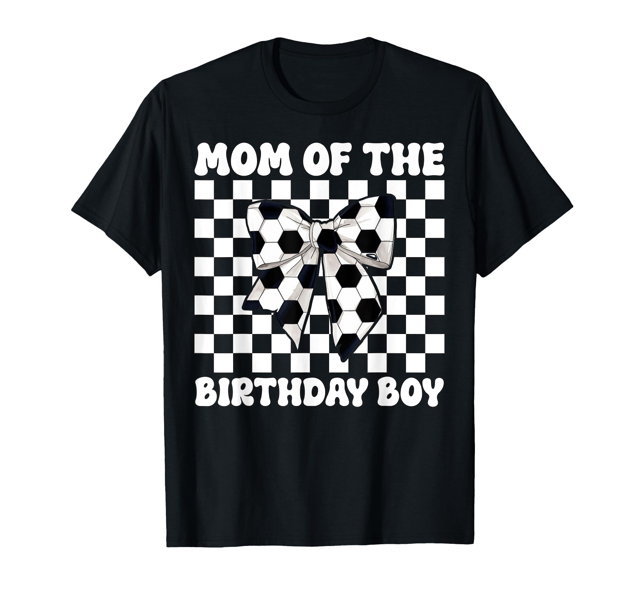 Soccer Mom Mama Coquette Bow Mom T-Shirt - Trendy Graphic for Adults