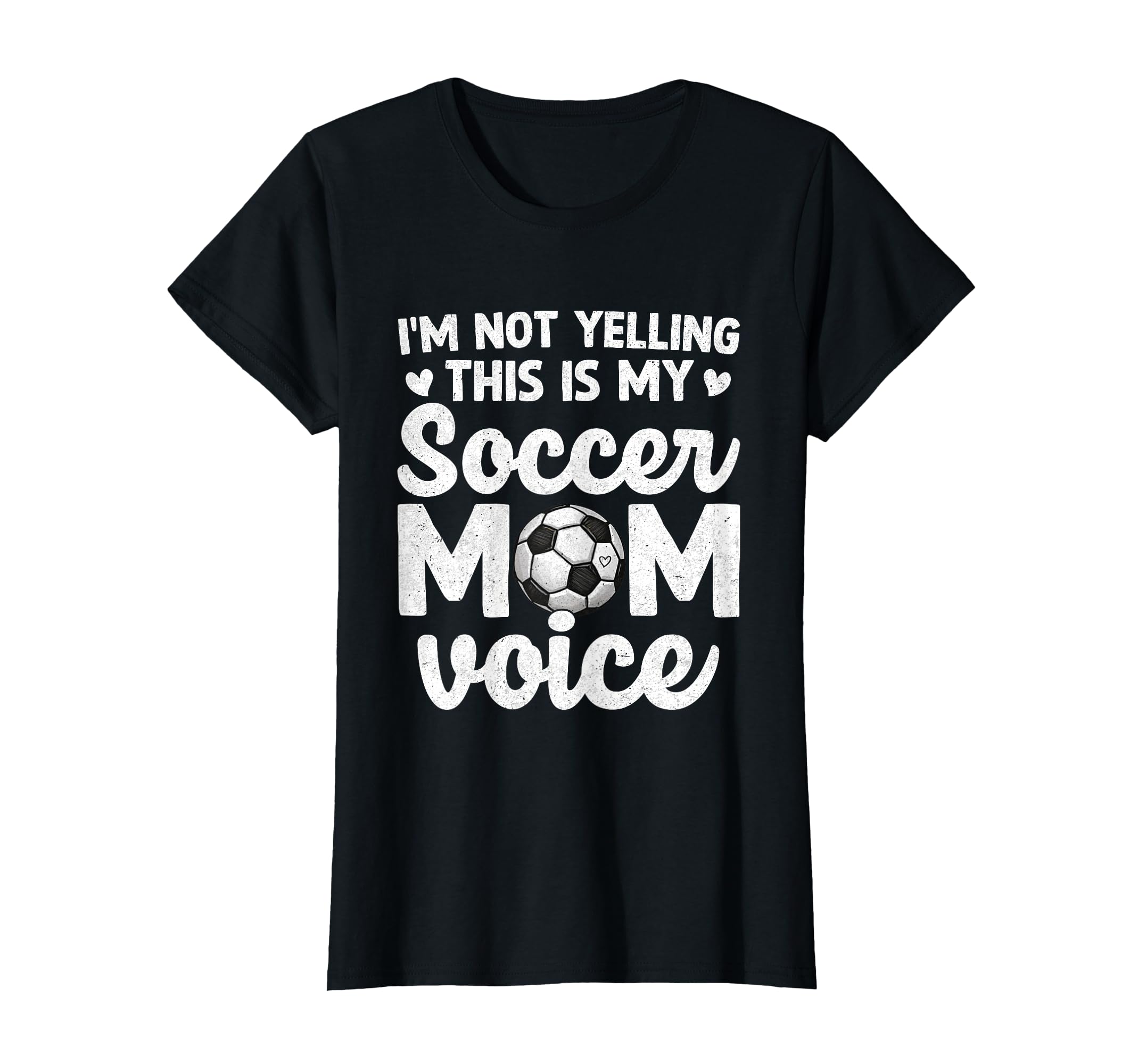 Im Not Yelling This Is My Soccer Mom Voice T-Shirt - Graphic Print Unisex