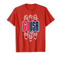 Usa National Soccer Team South T-Shirt - Streetwear Style Men Women