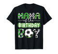 Mama Birthday Soccer Player Birthday T-Shirt - Custom Art Print Unisex