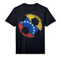 Venezuela Soccer Ball Flag Venezuelan T-Shirt - Aesthetic Graphic Unisex
