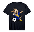Bosnia Herzegovina Soccer Jersey Bosnian T-Shirt - Custom Art Print Unisex