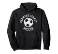 Redwood County Soccer Distressed 90S Hoodie - Minimalist Print Unisex