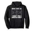 Soccer Ball Player Coach What Hoodie - Casual Everyday Wear for Adults