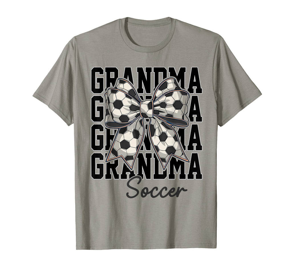 Soccer Grandma Coquette Bow Biggest T-Shirt - Aesthetic Graphic Men Women