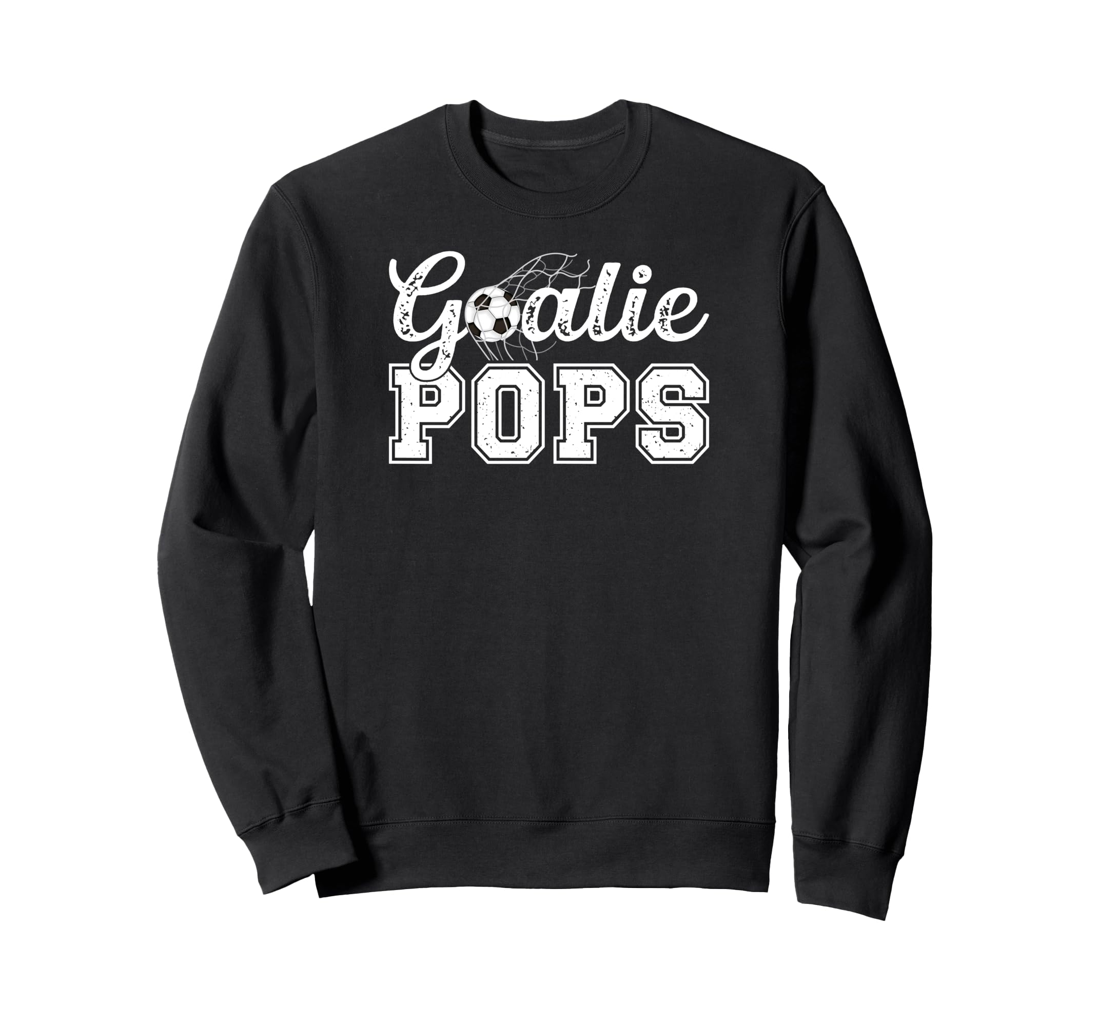 Soccer Goalie Pops Soccer Sweatshirt - Custom Art Print for Adults