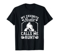 My Favorite Hockey Goalie Aunt Hockey T-Shirt - Novelty Apparel Men Women