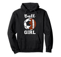 Ball Funny Soccer Football Hoodie - Aesthetic Graphic Unisex